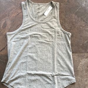 J. Crew curved hem layering tank